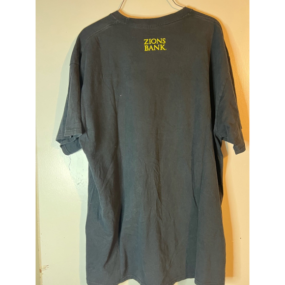 Men's Port & Company T-shirt XL Black Utah Jazz Take Note - Picture 2 of 4